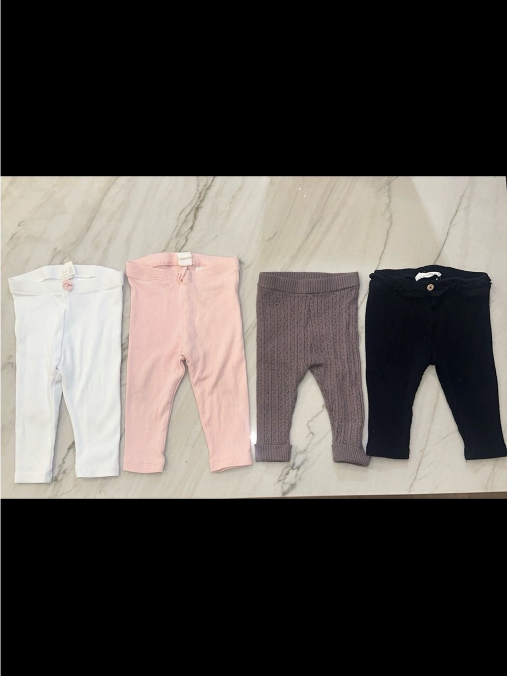 Baby Girls Leggings Bundle 6-9months